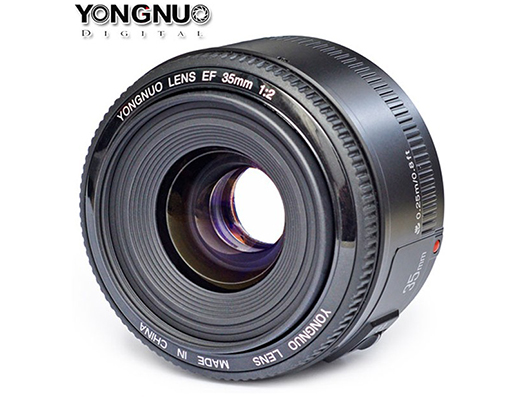 国产永诺公布佳能口 YN 35mm f/2 自动镜头