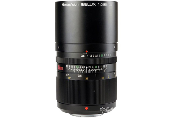 国产合制 IBELUX 40mm f/0.85 镜头开卖