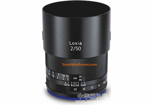 蔡司全幅微单头Loxia 50mm f/2产品照曝光