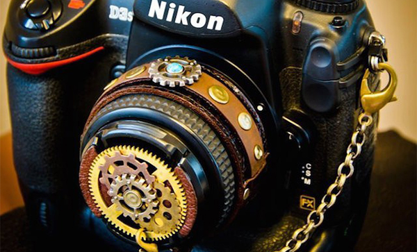 "CameraPunk"的DIY 让相机拥有蒸汽朋克风格