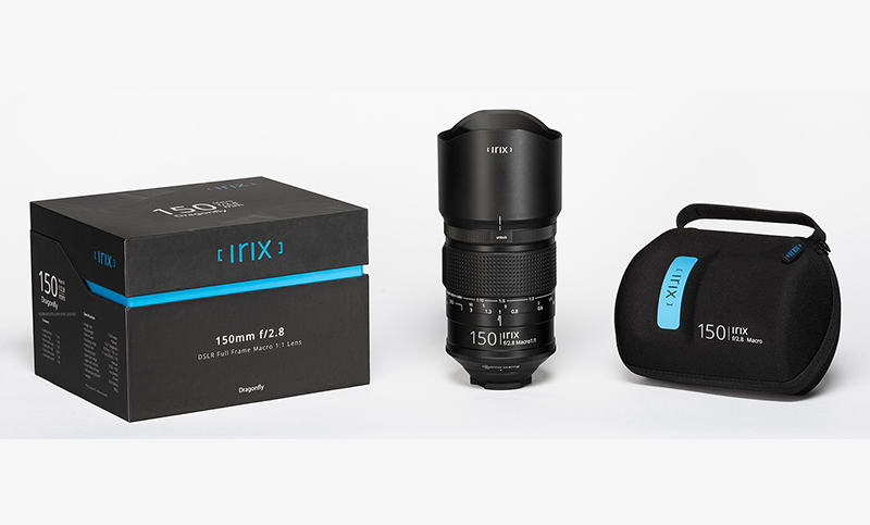 瑞士品牌IRIX公布150mm f/2.8 MACRO 1:1新镜头价格