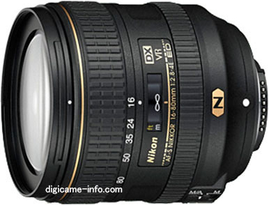 尼康 16-80mm f/2.8-4E DX 镜头产品照曝光